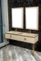 Консоль LUCIDO 140 см Капучино RAL1019 770-140-CP