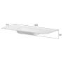 Тумба с раковиной VOI 120CM STONEFINISH LUNA (Комплект)