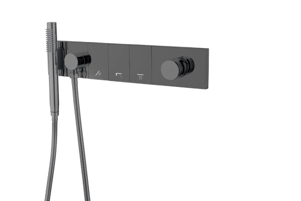 Встраиваемая душевая система Boheme Zodiac 132-SYS-SGM