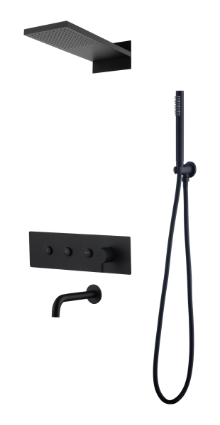 Встраиваемая душевая система Boheme Fusion 130-2-B