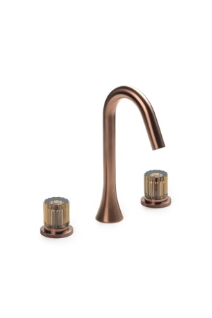 Смеситель из стены SWAN на 3 отв. COPPER BRUSHED ELEGANTE BROWN 153-CB-EL-BROWN