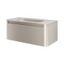 Тумба с раковиной VOI 100CM STONEFINISH CASHMERE (Комплект)
