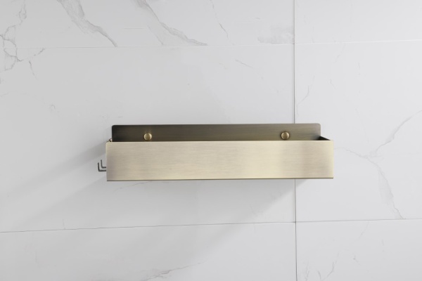 Полка с 2 крючками Boheme Q 10965-BR