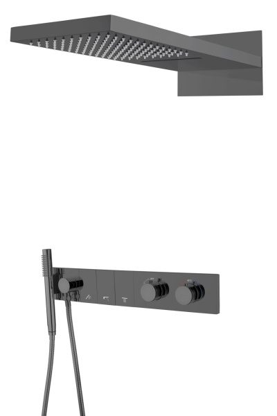 Встраиваемая душевая система Boheme Zodiac 133-SGM