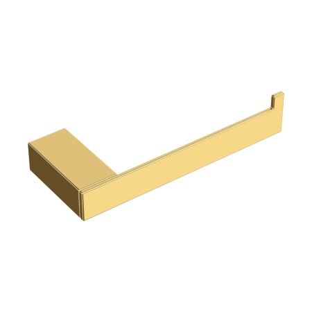 Держатель для туалетной бумаги без крышки Qubic Gold 10735-G