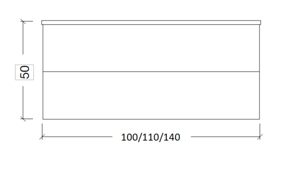 Тумба под раковину 100 см ArmadiArt NeoArt 830-100-DB