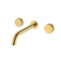 Смеситель из стены STICK LINEA на 3 отв. Matt Gold 152-2-MG.3