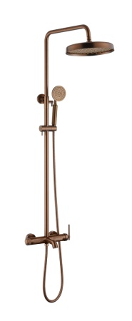 Стойка для душа ETERNA BRUSHED BRONZE 178-BRB