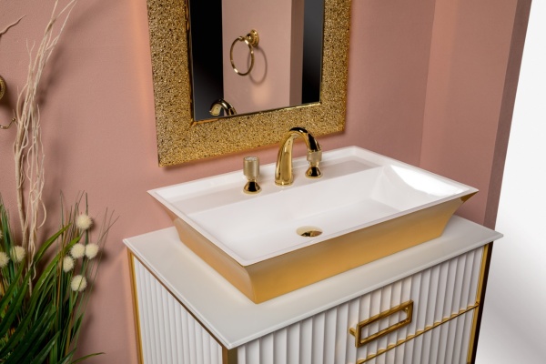 Тумба под раковину 80 см ArmadiArt Monaco 867-080-WG