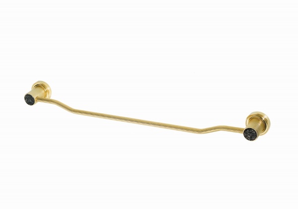 Держатель полотенец Boheme Royal Cristal 10922-G-B