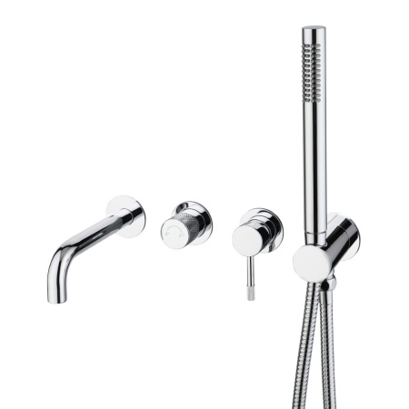 Смеситель для ванны Boheme Uno 464-3-NEW-CR