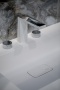 Раковина 121 см ArmadiArt Rombo Corian 776-120-W продается только в комплекте с тумбой