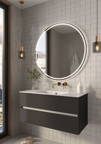 Тумба под раковину 100 см ArmadiArt Vallessi 837-100-A glossy