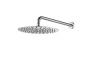 Верхний душ с кронштейном UNO INOX 30cm  латунь 422-TOP-INOX