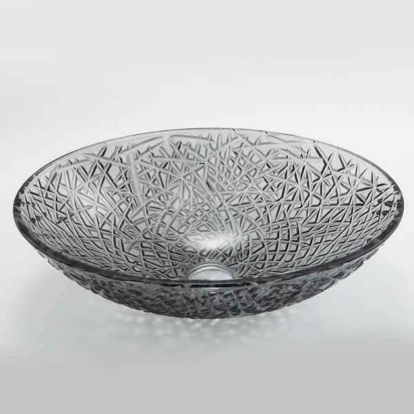 Раковина накладная хрустальная 51 см ArmadiArt NeoArt 813-B