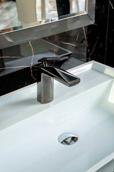 Смеситель для раковины Boheme Venturo 371-SGM