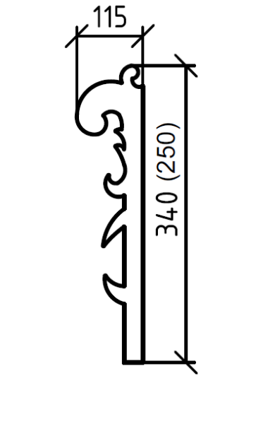 Ножки низкие ArmadiArt NeoArt Ajur 883-CR, 1 пара