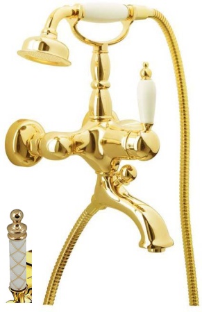 Смеситель для ванны Boheme Tradizionale 283-MR-W