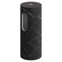 Пьедестал для раковины рифленый Corian 300*720 Nero Marquina 801-Base-Rib-NM