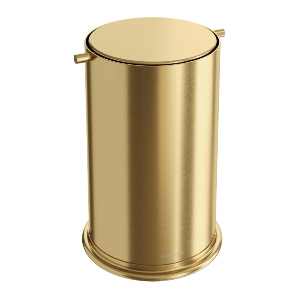 Ведро для мусора с вращающейся крышкой Matt Gold 10916-MG