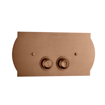 Кнопка для инсталляции, латунь Brushed Bronze 651-BRB