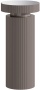 Раковина Ø40 см на пьедестале ArmadiArt Sole Corian 801-R-D+801-Base-Rib-D