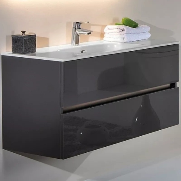 Тумба под раковину 80 см ArmadiArt Vallessi 837-080-A glossy