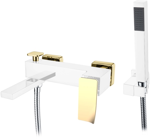 Смеситель для ванны Boheme Q 143-CRG.2