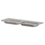 Раковина моноблок VOI 140см STONE FINISH STONE GREY 786-140-SF-SG без отв.