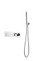 Смеситель FUSION TERMO с ручным душем 131-SYS-CR