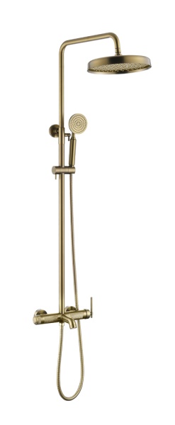 Стойка для душа ETERNA MATT GOLD 178-MG