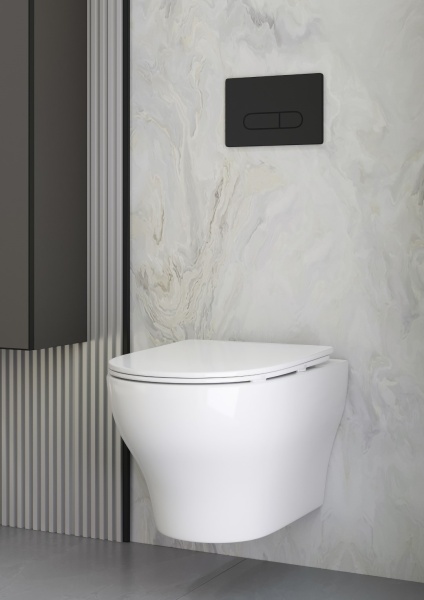 Унитаз подвесной с функцией биде Boheme Fiore 978-SET-2-MW