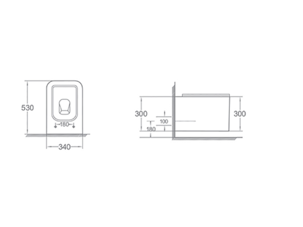 Унитаз подвесной Boheme Mane 970-SET-B