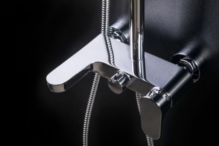 Смеситель для ванны Boheme Spectre 453-GM