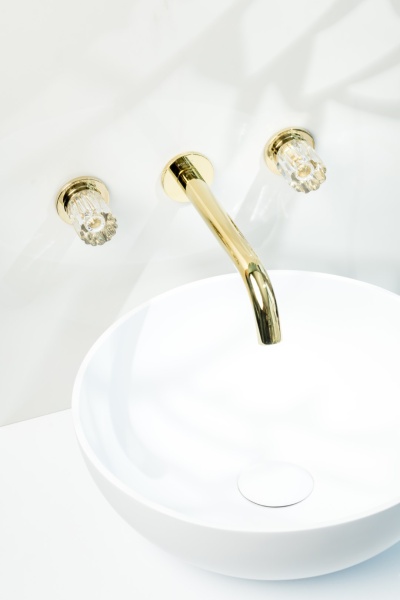 Смеситель для раковины Boheme Elegante 152-2-G-EL