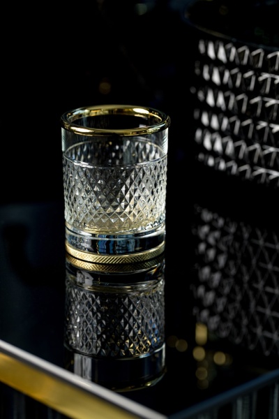 Стакан для зубных щеток Boheme Aura 10252-G