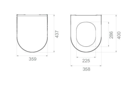 Сиденье для унитаза Boheme Bianca 966-MW