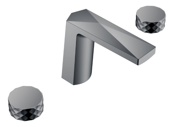 Смеситель для раковины Boheme Venturo 150-SGM-DIAMOND