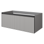Тумба под раковину 100 см ArmadiArt Quatro 1 790-M1-100-L-RIB-A