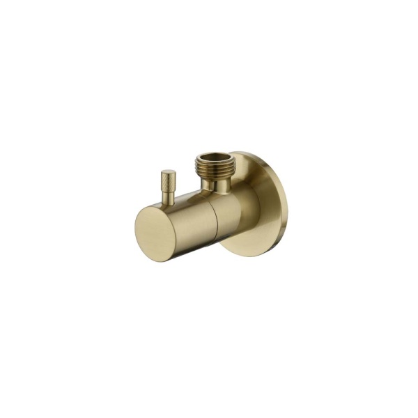 Вентиль угловой 1/2 Matt Gold 604/2-MG