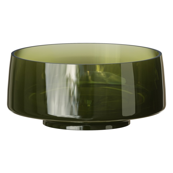 Раковина круглая, полиэфирная GLOW цвет OLIVE 810-G-OL