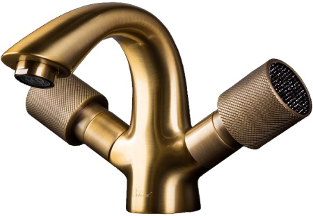 Смеситель для раковины Boheme Royal Cristal 311-Royal/CRST black