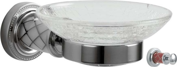 Мыльница Boheme Murano 10903-R-CR