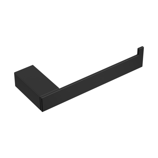 Держатель для туалетной бумаги без крышки Qubic Black 10735-B