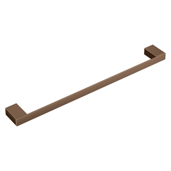 Полотенцедержатель длинный Qubic Brushed Bronze 10722-BRB