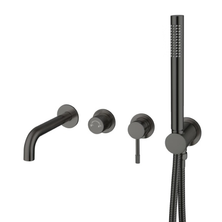 Смеситель для ванны Boheme Uno 464-3-NEW-GM