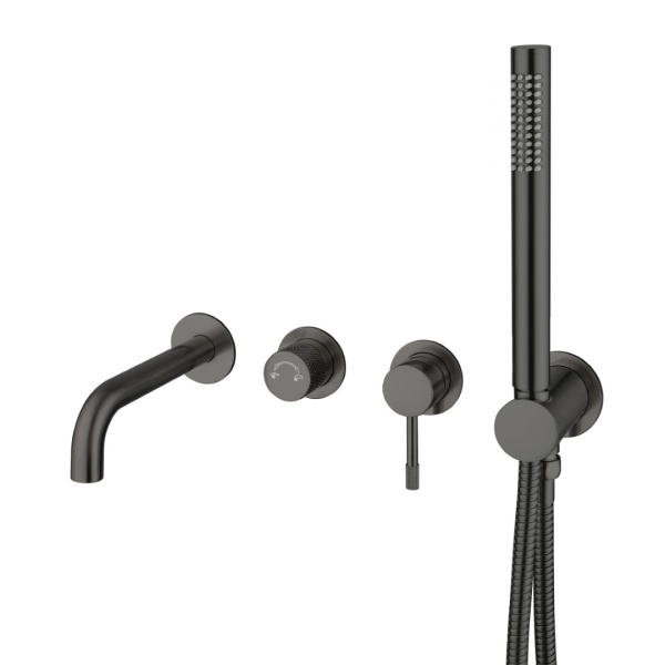 Смеситель для ванны Boheme Uno 464-3-NEW-GM