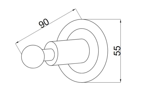 Крючок Boheme Murano 10906-V-G