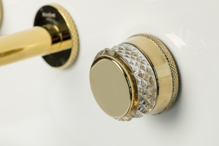 Смеситель для раковины Boheme Aura 152-2-G-A