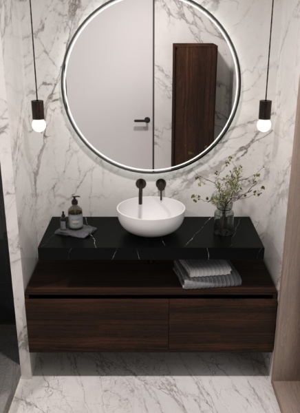 Столешница 100 см ArmadiArt Flat 869-100-NM